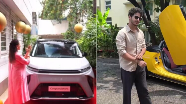 Latest Indian Celebs with MG Cars