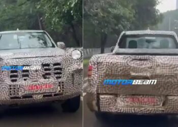 Mahindra Scorpio N Pickup Truck Spied