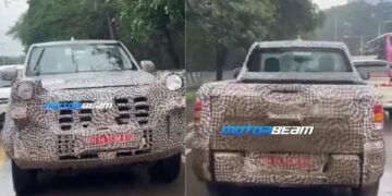 Mahindra Scorpio N Pickup Truck Spied