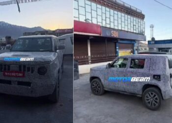 Mahindra Vision.S Spotted High-Altitude Testing