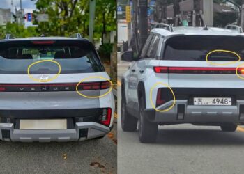 New 2025 Hyundai Venue Base Model Spied Testing