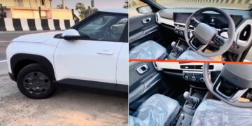 New 2025 Hyundai Venue Base and Top Model Spied