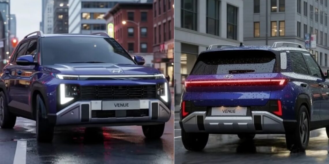 New-Gen Hyundai Venue Digital Rendering