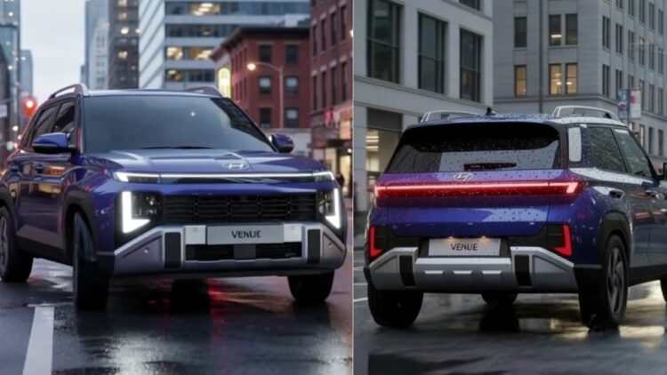 New-Gen Hyundai Venue Digital Rendering
