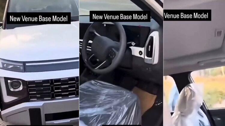 New Hyundai Venue Base Model Gets Sunroof