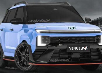 New Hyundai Venue N-Line Rendition