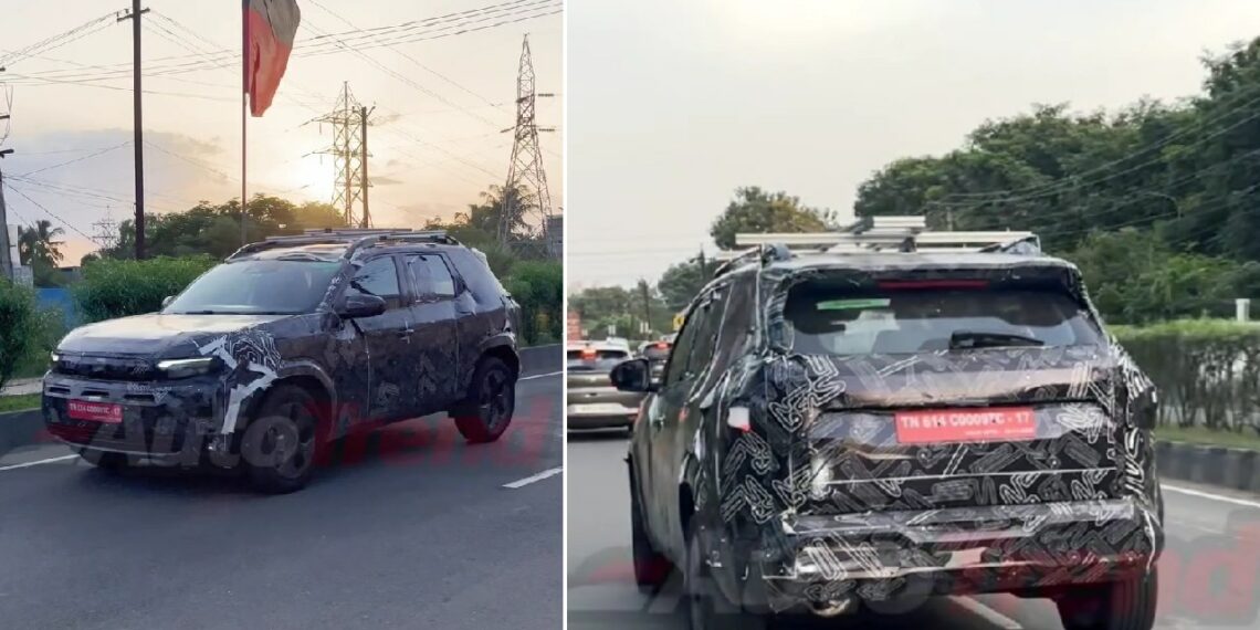 New Renault Duster Spied Testing