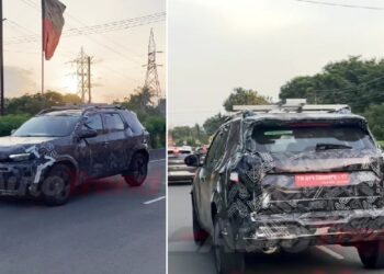 New Renault Duster Spied Testing
