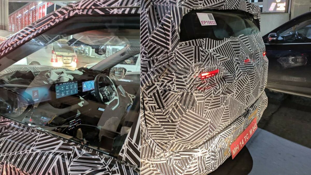 Upcoming Tata Sierra Interior Spied