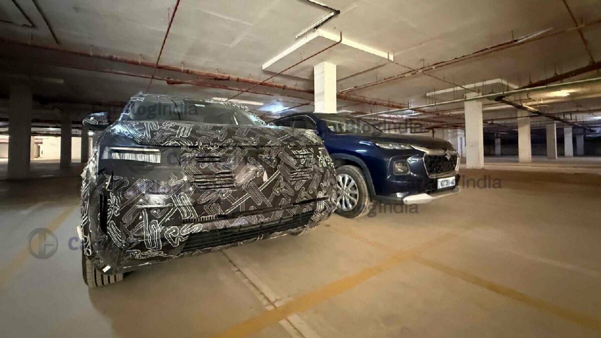 Nissan Tekton Spied Alongside Maruti Grand Vitara