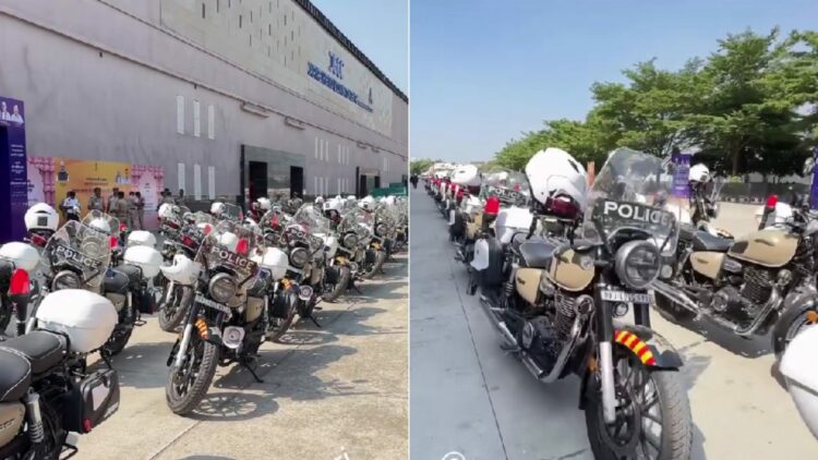 Rajasthan Traffic Police Gets 100 New Bikes