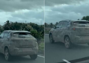 Tata Punch Facelift Spied Highway Testing