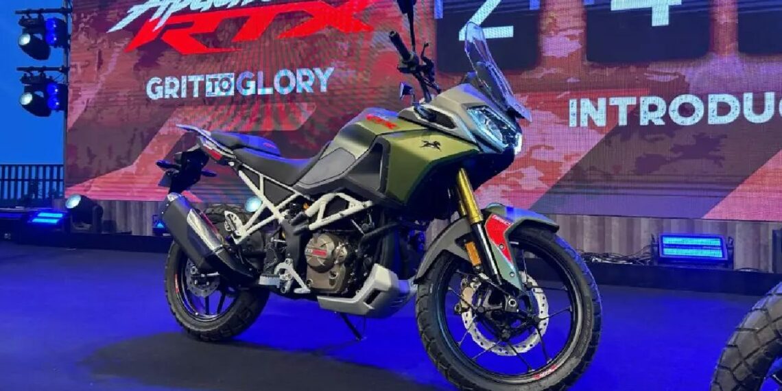 TVS Apache RTX 300 Launched in India