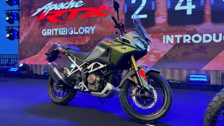 TVS Apache RTX 300 Launched in India