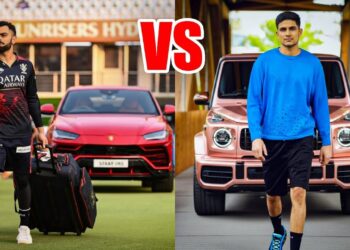 Shubman Gill vs Virat Kohli Car Collection Comparison