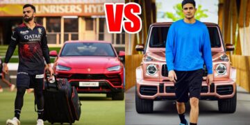 Shubman Gill vs Virat Kohli Car Collection Comparison