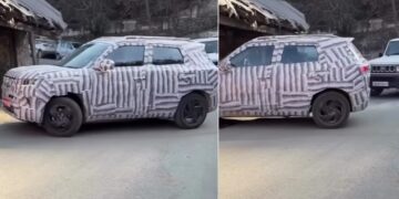 2026 Maruti Brezza Facelift Spied Alongside Jimny