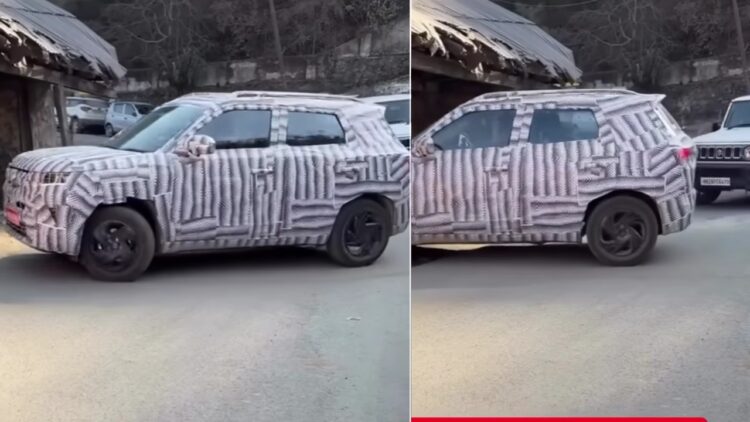 2026 Maruti Brezza Facelift Spied Alongside Jimny