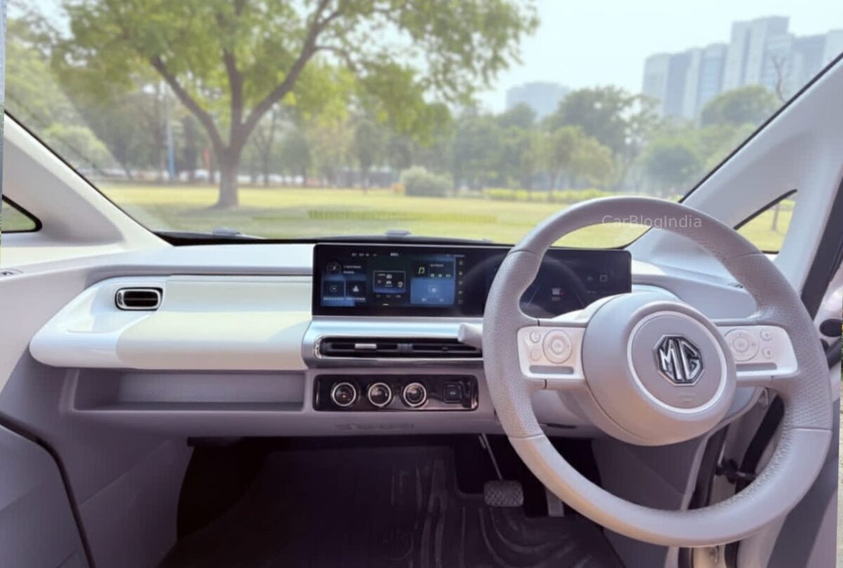 MG Comet EV Interior Dashboard Gurgaon