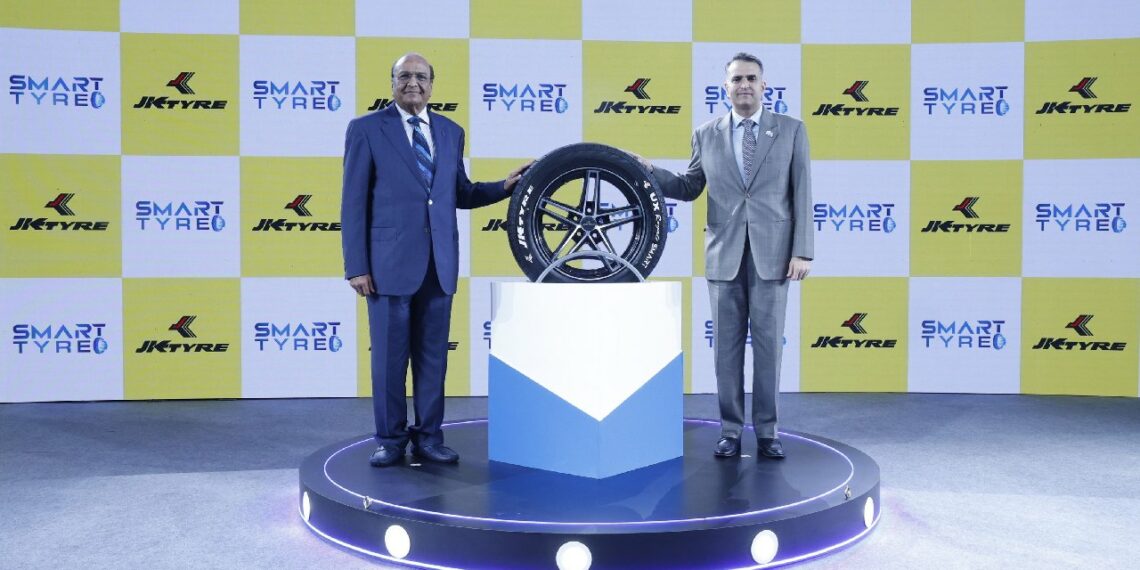 JK Tyre Launches India's First Embedded Smart Tyres for Cars