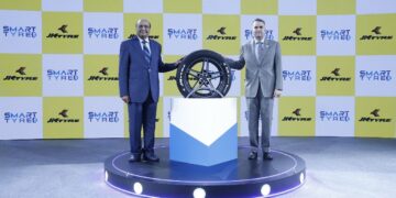 JK Tyre Launches India's First Embedded Smart Tyres for Cars