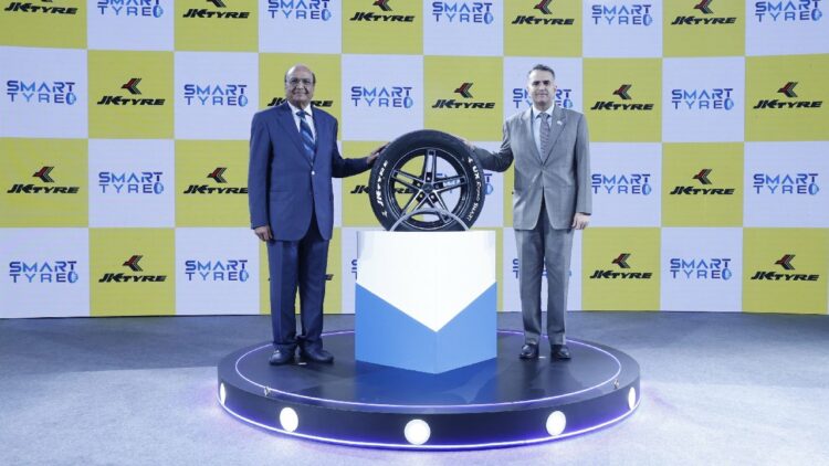 JK Tyre Launches India's First Embedded Smart Tyres for Cars