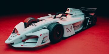 Mahindra M12 Electro Formula E Car