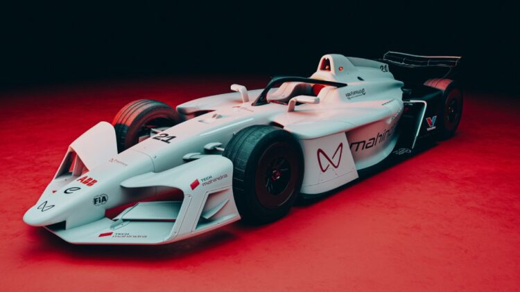 Mahindra M12 Electro Formula E Car