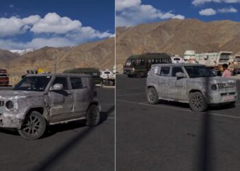 Mahindra Vision S Spied Testing