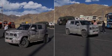 Mahindra Vision S Spied Testing