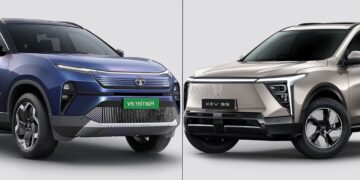 Mahindra XEV 9S vs Tata Harrier EV - Specs and Price Comparison