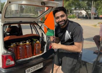 Man Creates Ethanol-Free Petrol Maruti 800