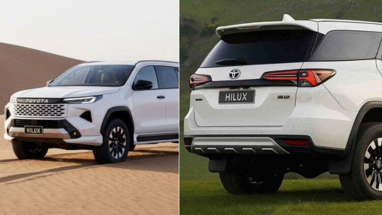 New 2026 Toyota Fortuner Exterior