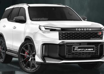 2026 Toyota Fortuner GR Rendering