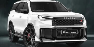 2026 Toyota Fortuner GR Rendering