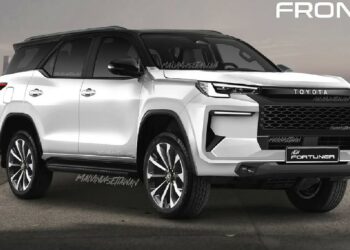 New-Gen Toyota Fortuner Digitally Rendered
