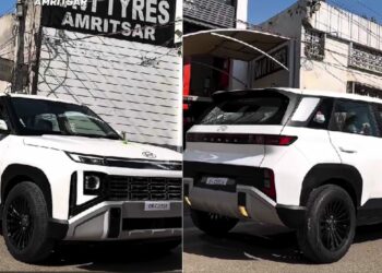 New Hyundai Venue with Aftermarket Alloy Wheels