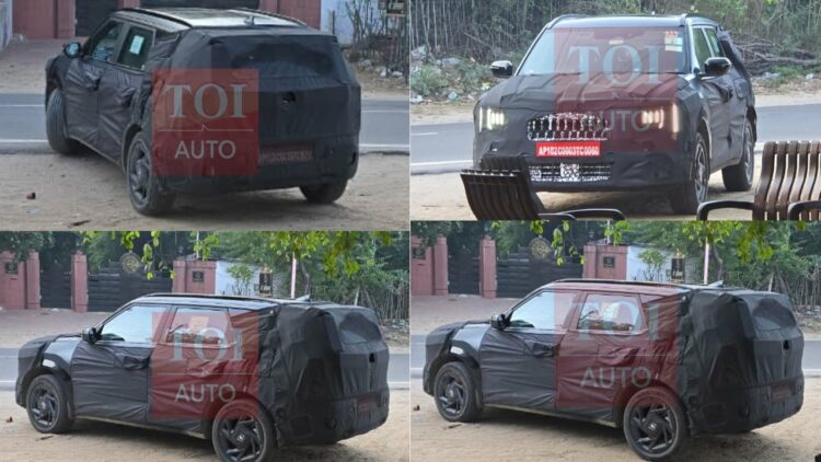 New Kia Seltos Spied Testing