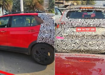 New Skoda Kushaq Facelift Spotted Road Testing