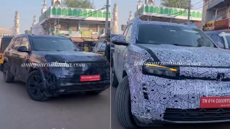 New Nissan Tekton/Renault Duster Spotted Testing
