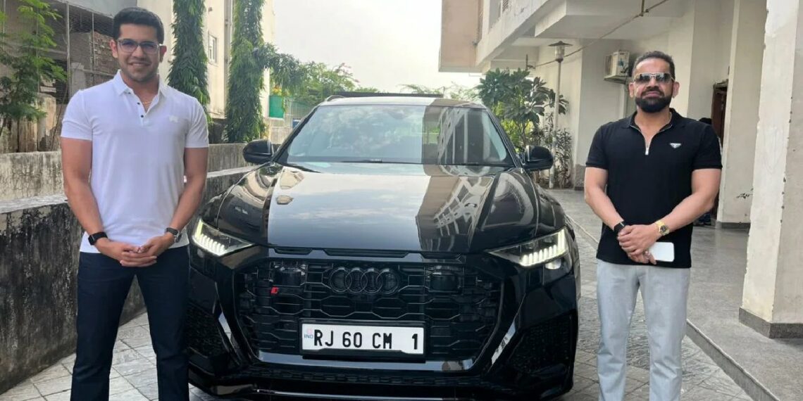 Rahul Taneja Buys Audi RS Q8 for Son with Rs 31 Lakh Numberplate