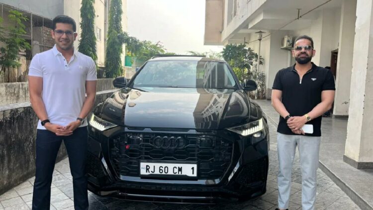 Rahul Taneja Buys Audi RS Q8 for Son with Rs 31 Lakh Numberplate