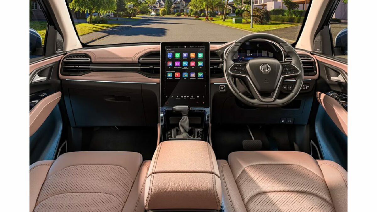 MG Hector Facelift Interior