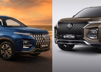 2026 MG Hector Facelift vs Old Model
