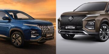 2026 MG Hector Facelift vs Old Model
