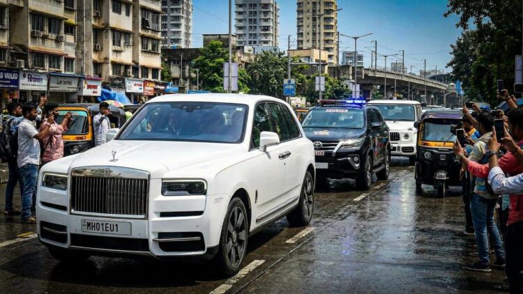 Anant Ambani Buys Bulletproof Rolls Royce Cullinan Black Badge Armoured