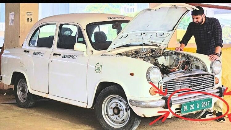 HM Ambassador Converted into Electric