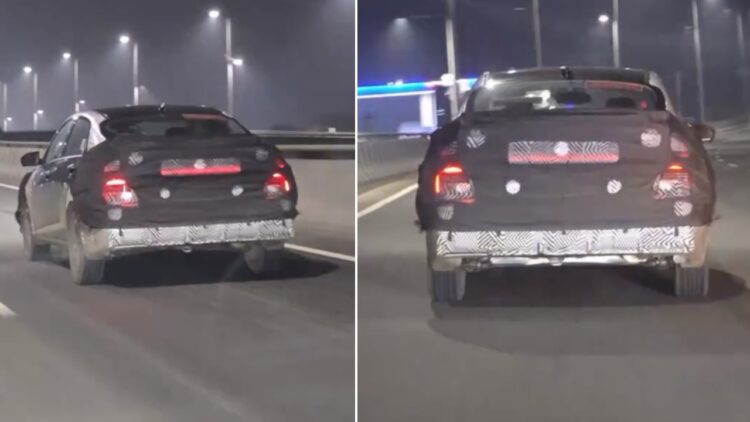 New Hyundai Verna Facelift Spotted Testing on Highway