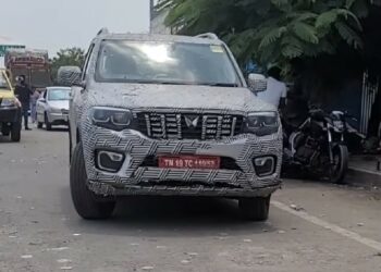 Mahindra Scorpio N Facelift Spied