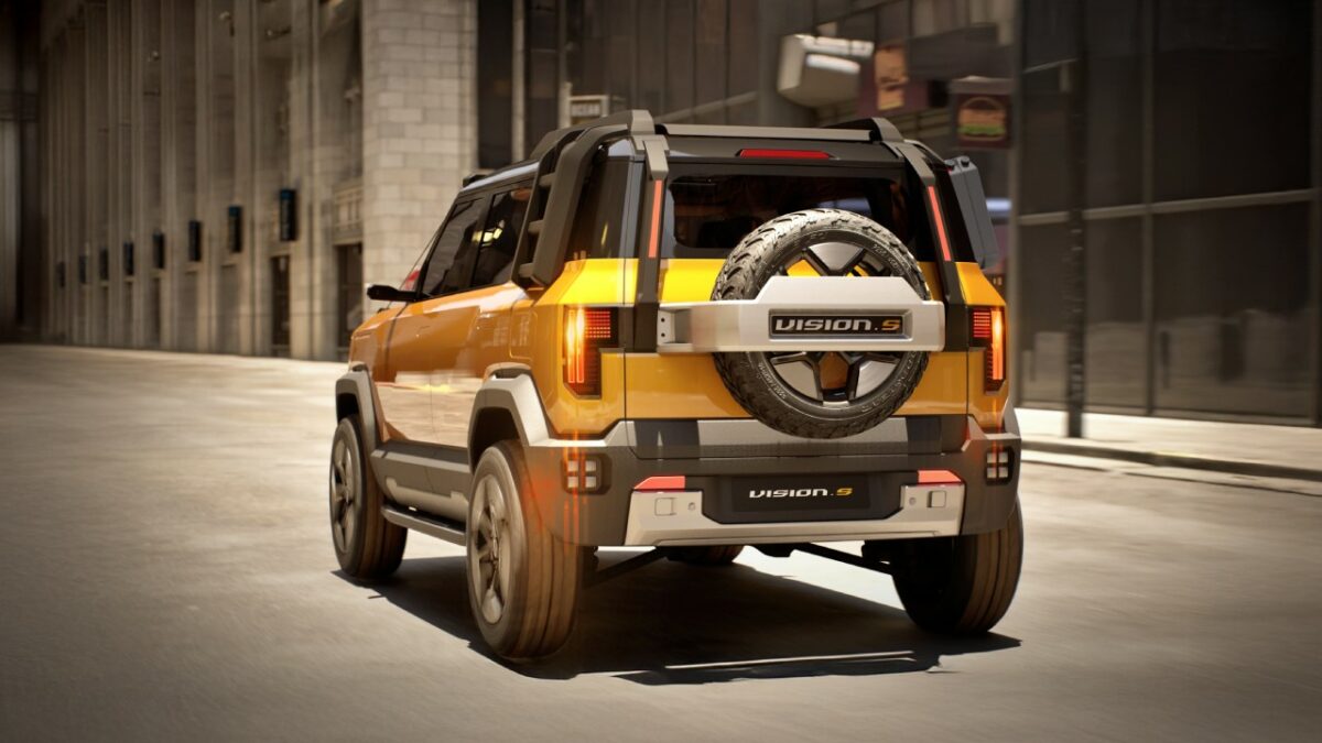 Mahindra Vision S Concept Rear Profile